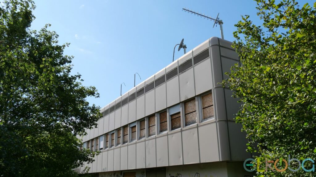 Bild Hauptgebäude ESOC Bodenstation Michelstadt