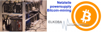 Netzteile Bitcoin-Mining